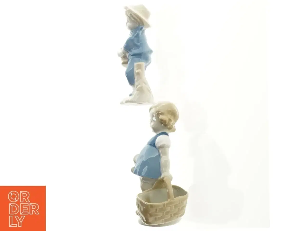 Billede 2 - 2 porcelænsfigurer  (str. 13 cm)