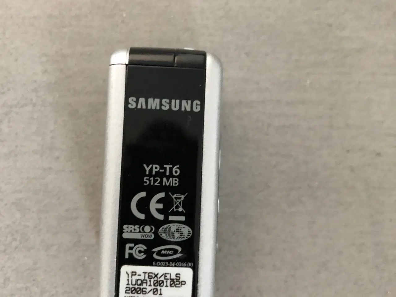 Billede 2 - Samsung Yepp YP-T6 MP3-afspiller