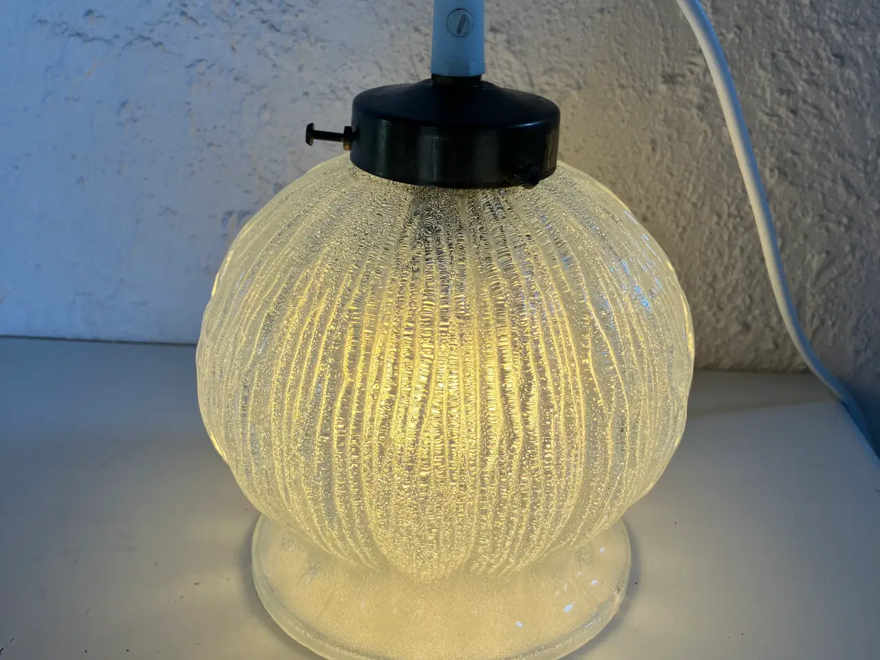 Billede 1 - Vintage glaspendel