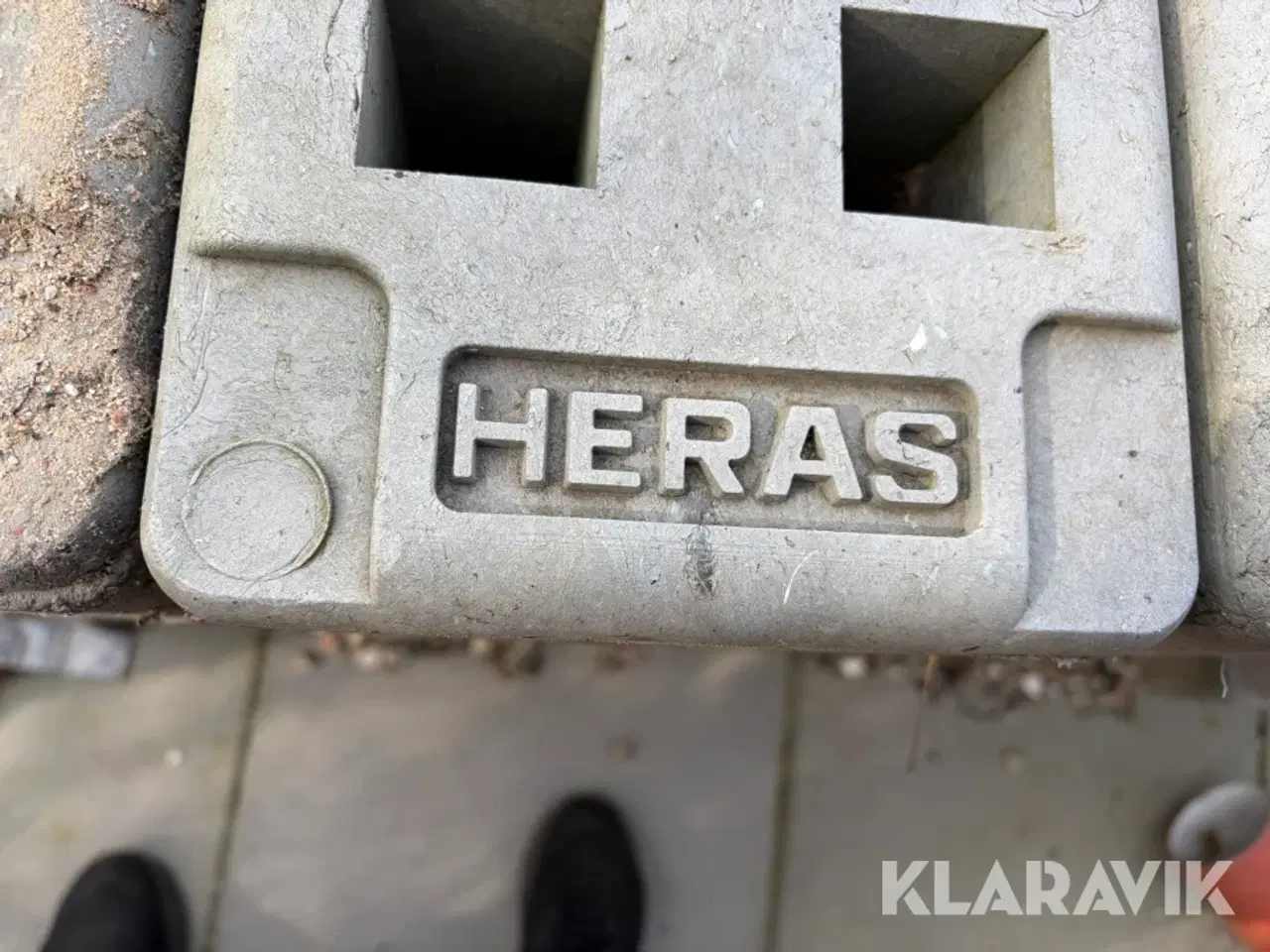 Billede 5 - Heras betonfod 51 styk. Heras