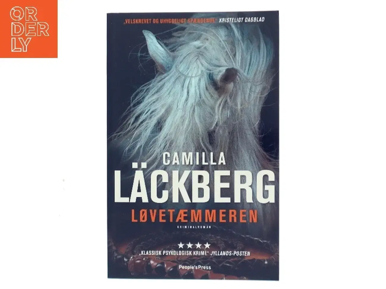 Billede 1 - Løvetæmmeren : kriminalroman af Camilla L&#228;ckberg (Bog)