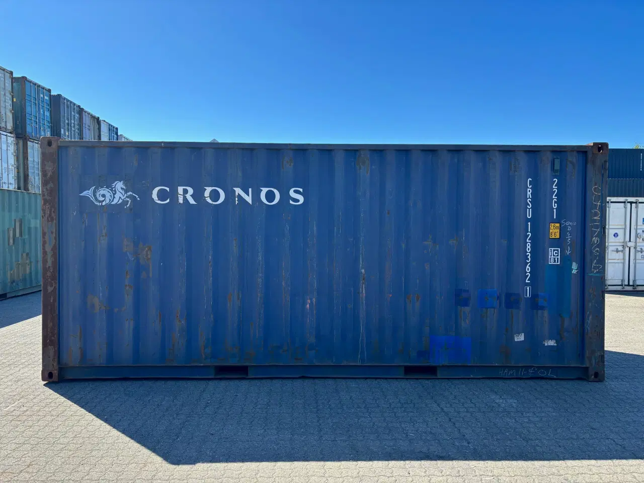 Billede 5 - 20 fods Container- ID: CRSU 128362-1