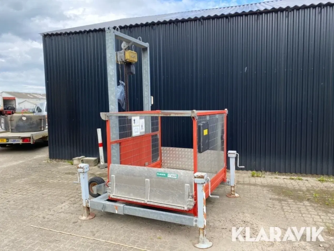 Billede 2 - Arbejdsplatform / Materialehejs Scanclimber® LY500