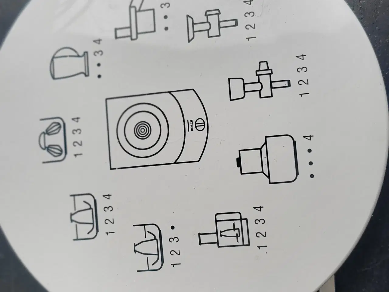 Billede 4 - Bosch Køkkenmaskine concept 7200 electronic