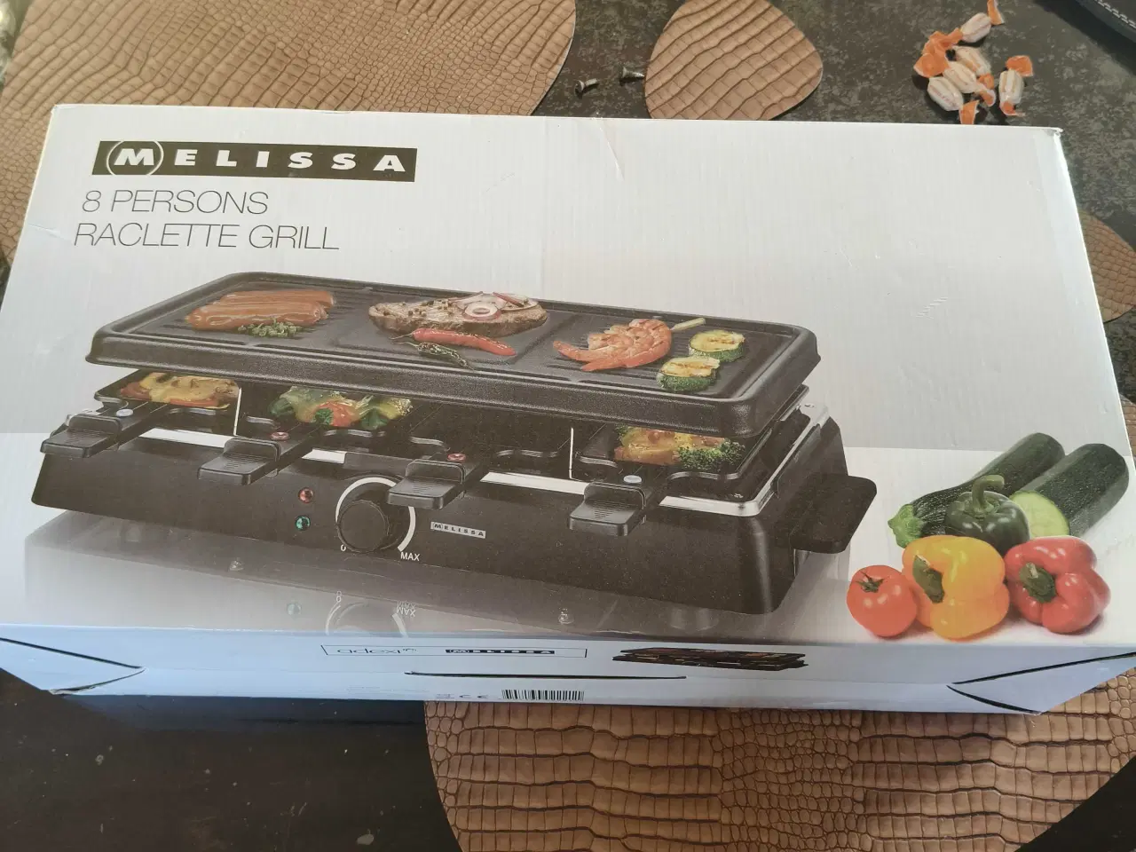 Billede 1 - Melissa raclette grill 8 personer