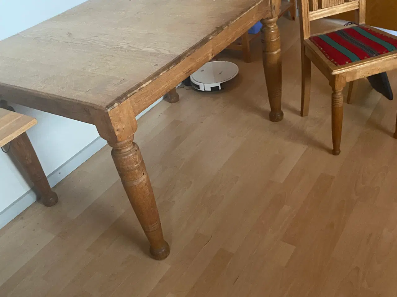 Billede 2 - Spisebord i egetræ