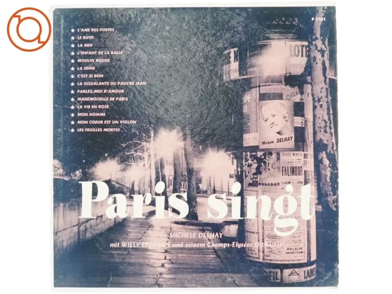 Billede 1 - Mich&#232;le Delhay - Paris singt Vinyl LP