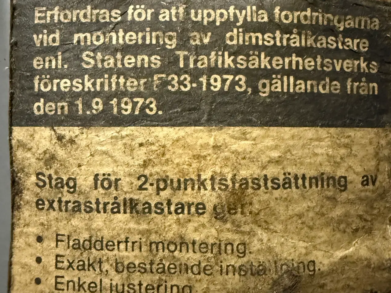 Billede 9 - Hella 2-punktsbeslag til ekstralygter