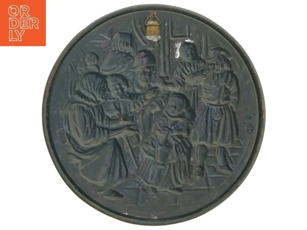 Billede 4 - Relief kobber ophæng (str. Ø 22 cm)