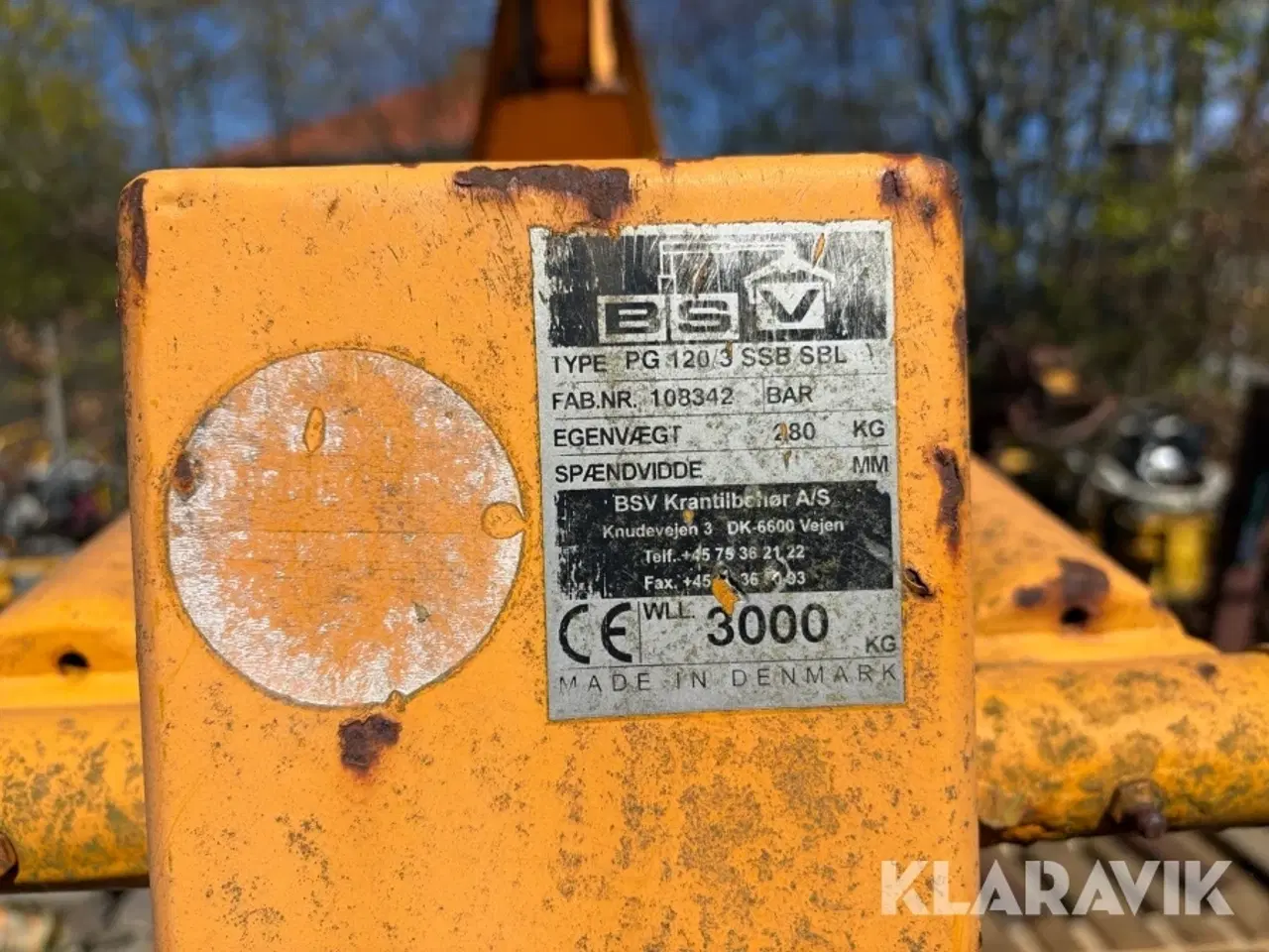 Billede 7 - Pallegafler BSV PG 120/3