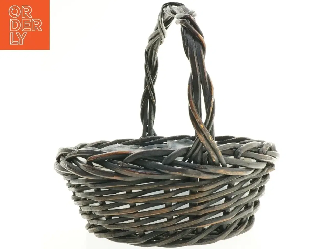 Billede 1 - Fletkurv med plast indsats (str. Ø 35 cm)