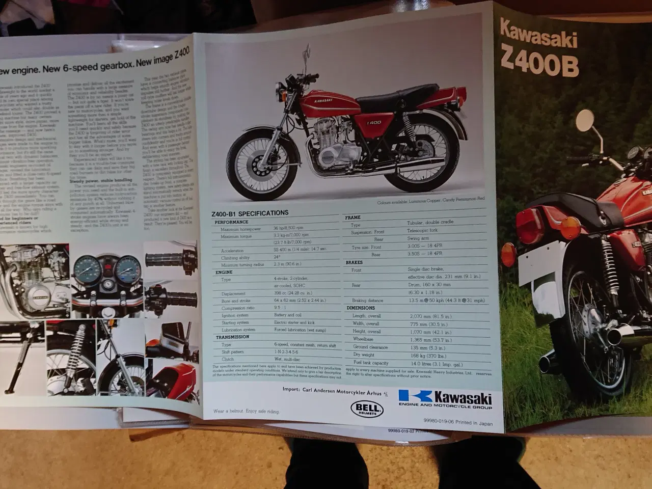 Billede 7 - org. Kawasaki Brochure