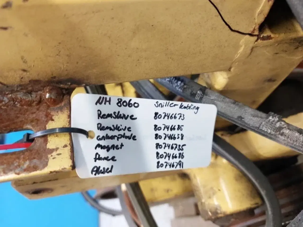 Billede 3 - New Holland 8060 Snitter Kobling