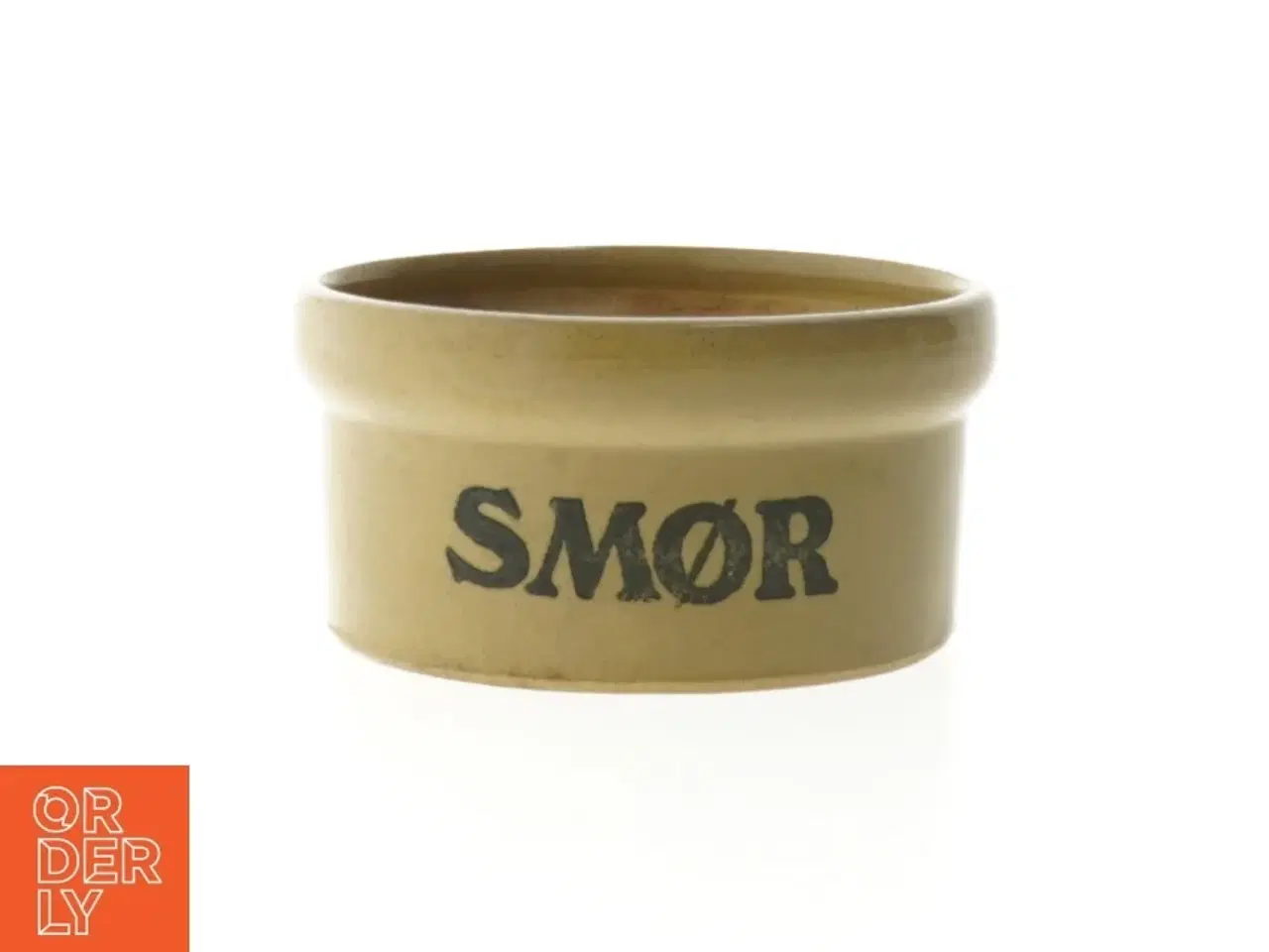 Billede 1 - Smørkrukke i keramik (str. Ø. 13 cm)