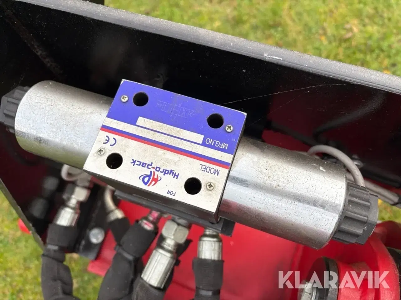 Billede 12 - Fjernstyret brændeflækker til minilæsser 30 tons