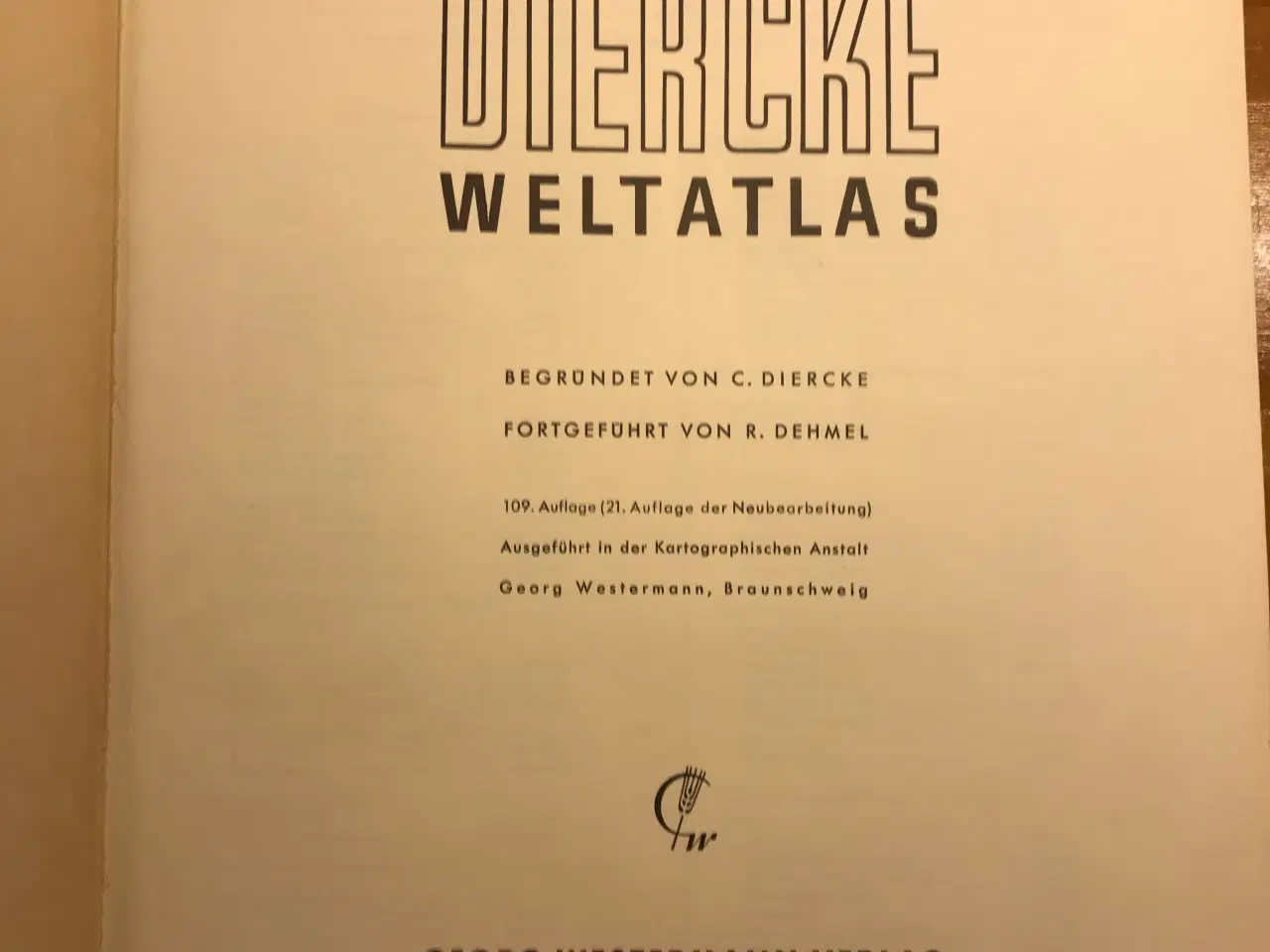 Billede 2 - Diercke Weltatlas,109 Auflage