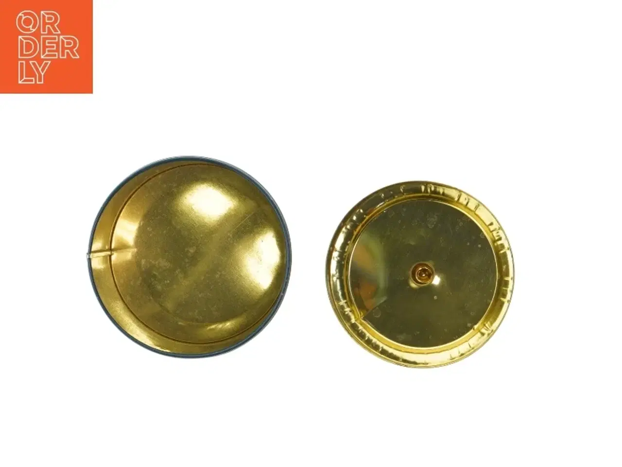 Billede 4 - Vintage Irma opbevaringsdåse til ris (str. Ø. 13 cm. længde. 16 cm) fra Irma