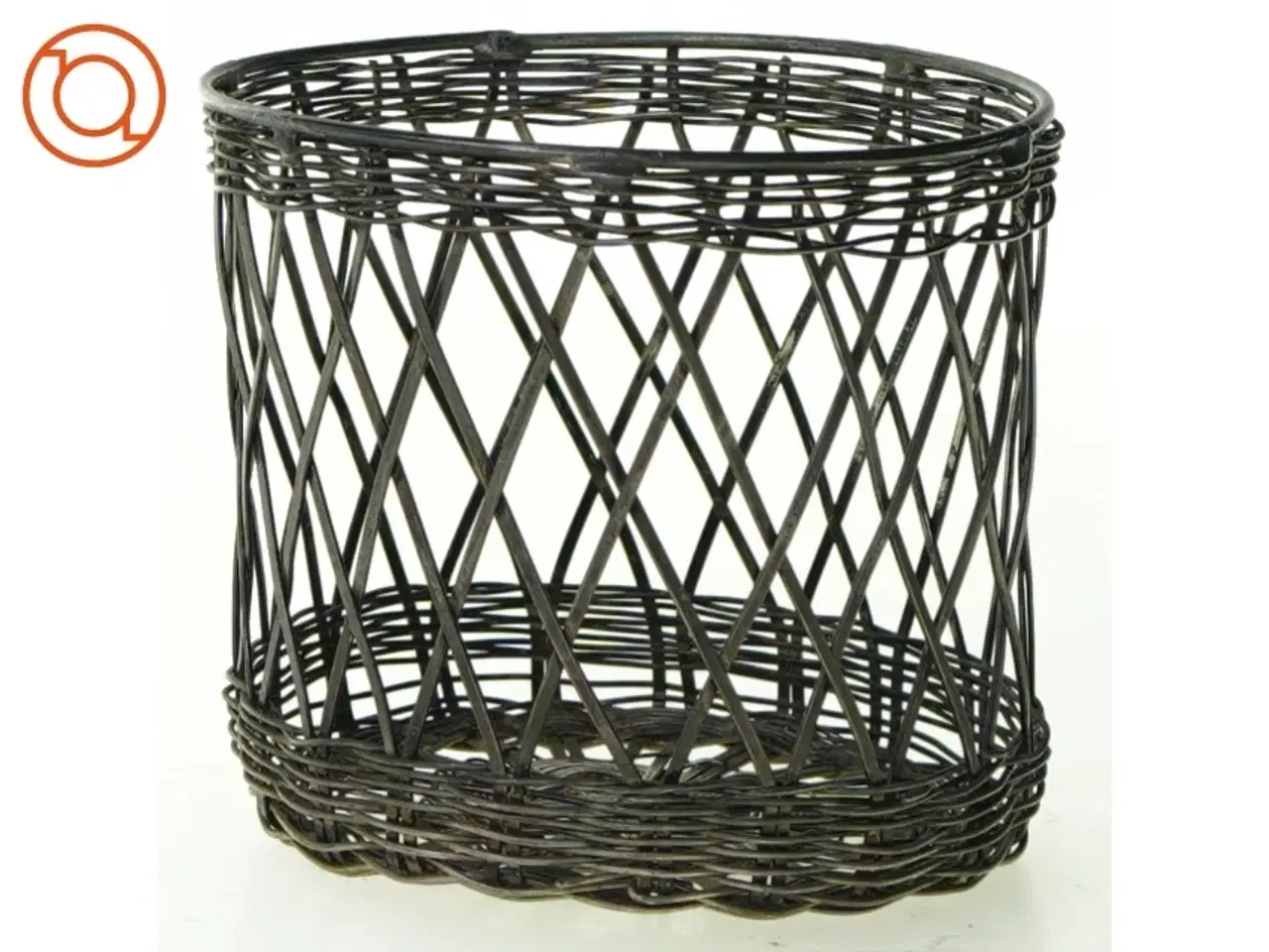 Billede 1 - Fil de fer Metalkurv (str. 9 cm)