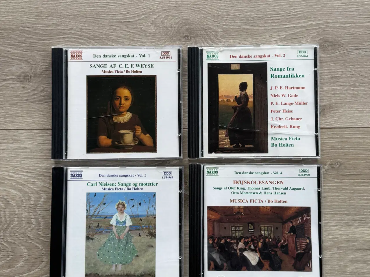 Billede 1 - CD’ER DEN DANSKE SANGSKAT VOL. 1-4