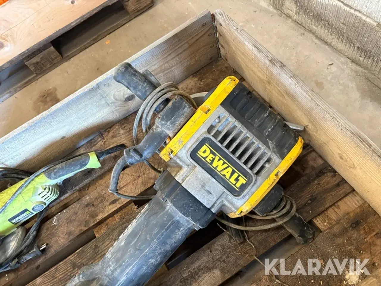 Billede 7 - Nedbrydningshammer og vinkelsliber Dewald D25980