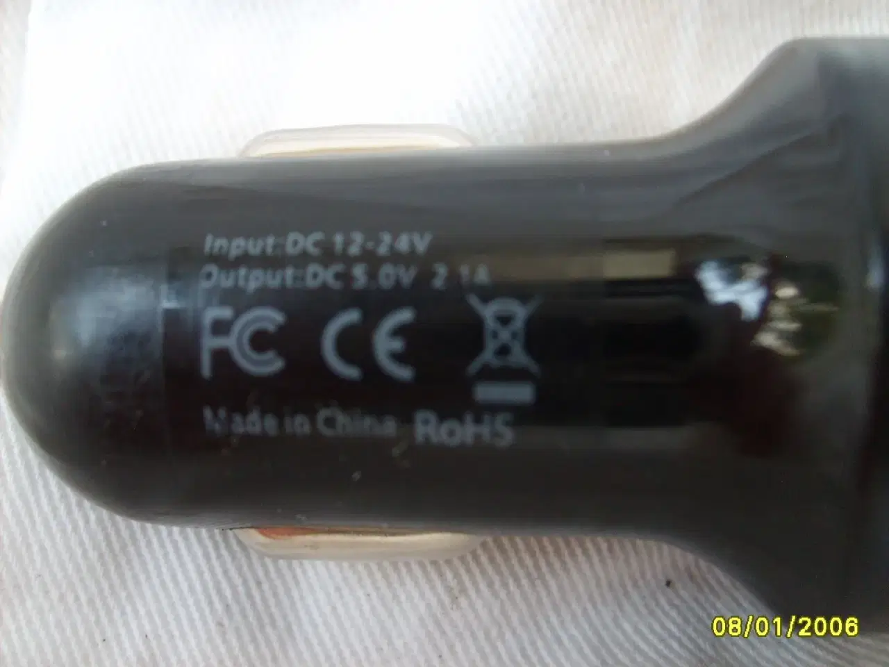 Billede 4 - Autolader/Cigartænderadapter 2 USB stik 2,1A og 1A