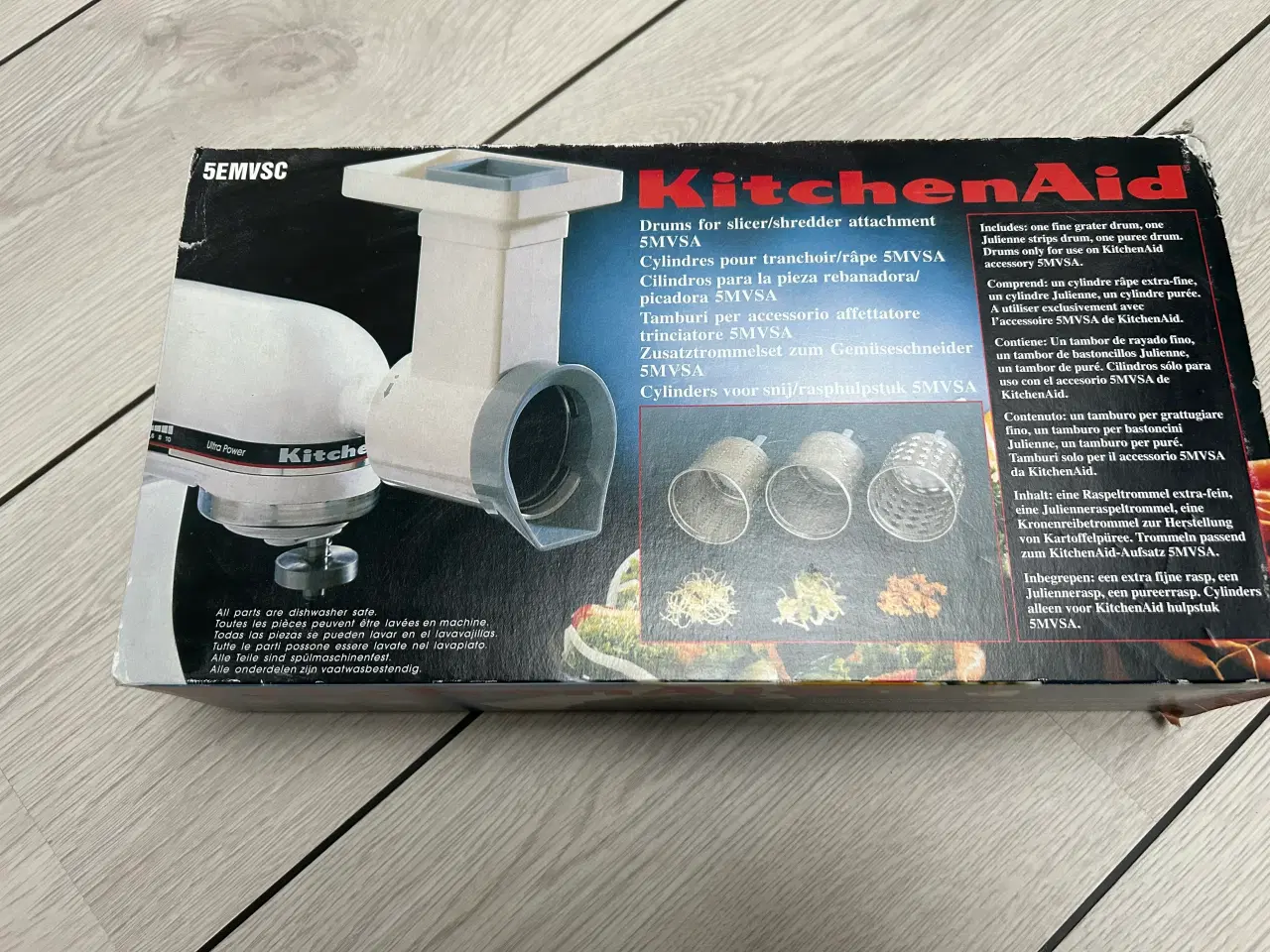 Billede 1 - KitchenAid råkosttromler