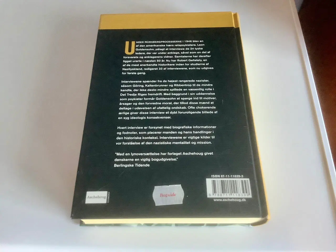 Billede 2 - Nürnberg interviewene- Leon Goldensohn.