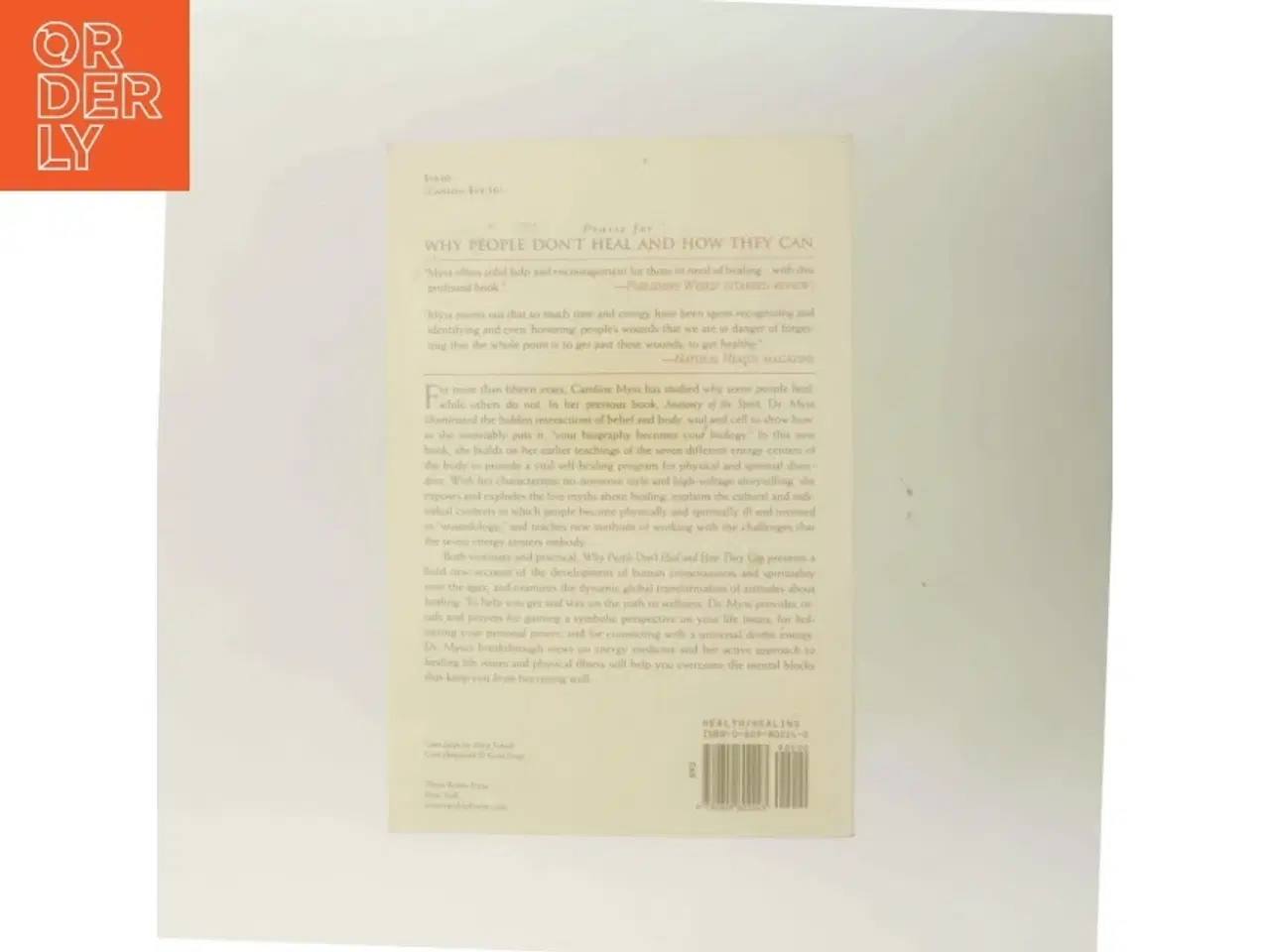 Billede 3 - Why People Don't Heal and How They Can af Caroline Myss (Bog)