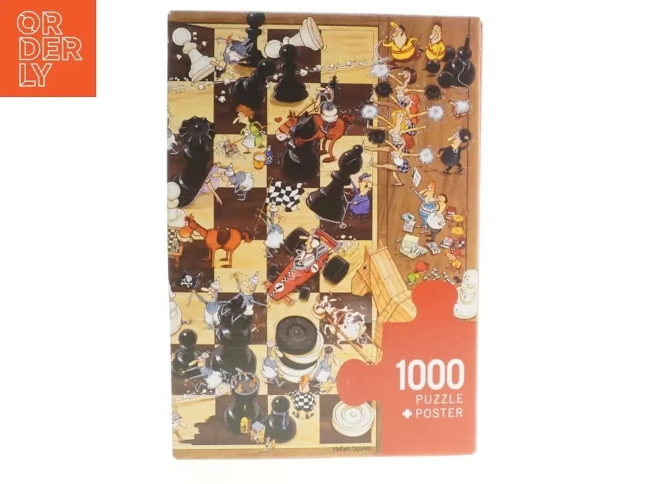 Billede 2 - Heye 1000 brikker puslespil fra Heye (str. 1000 brikker)