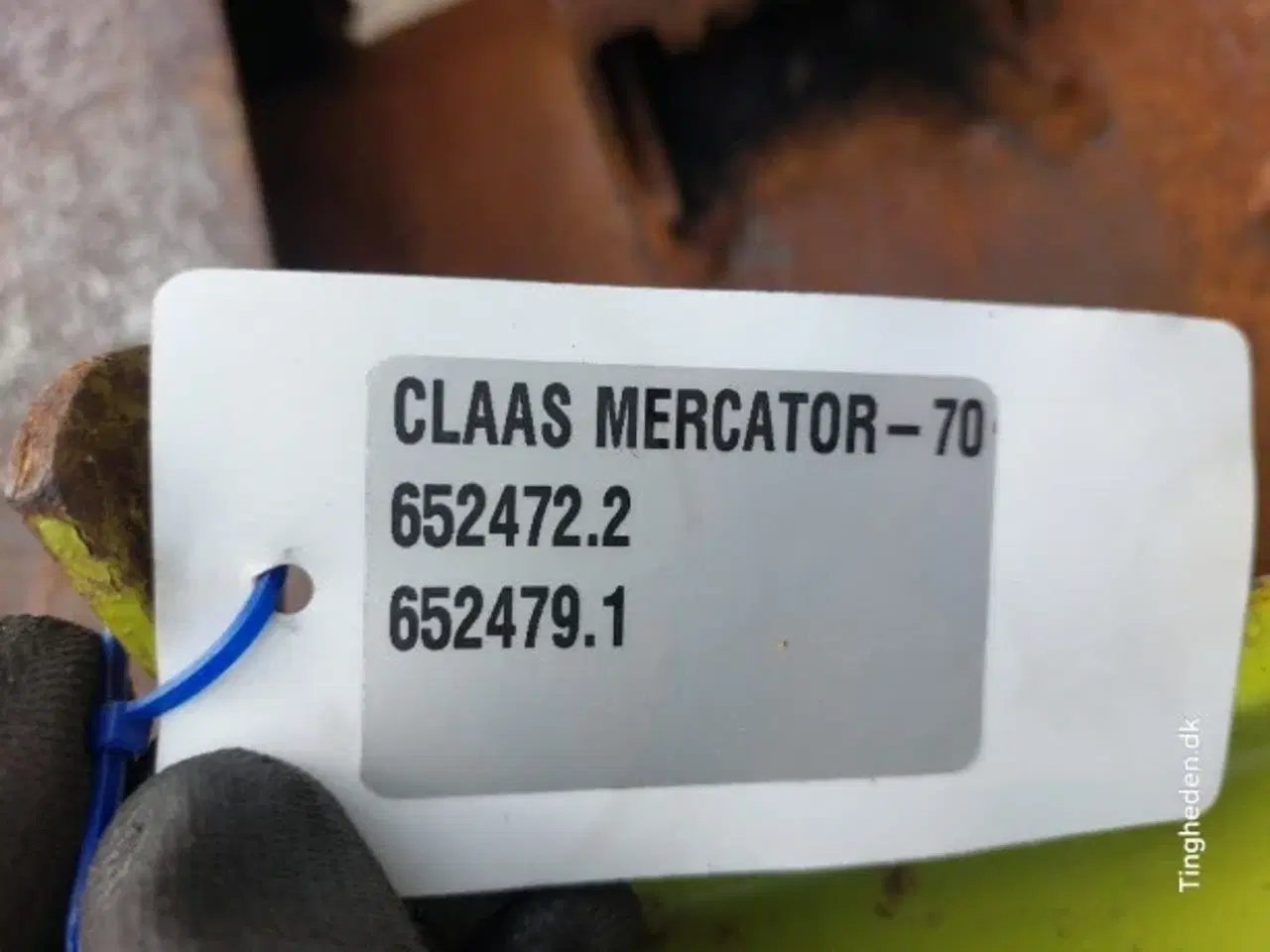 Billede 2 - Claas Mercator 70 Plade 0006524722 