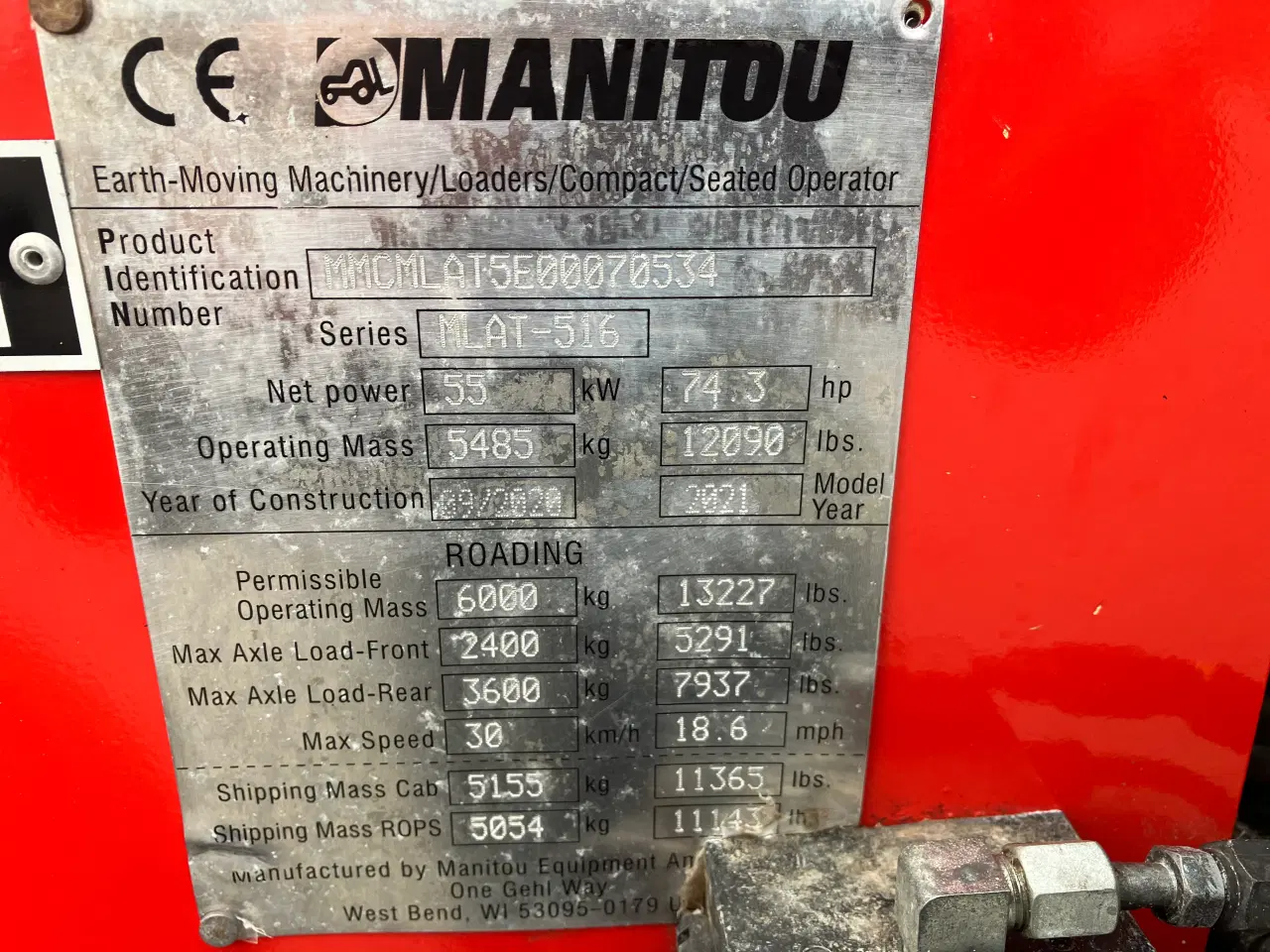 Billede 13 - Manitou med ny Dæk
