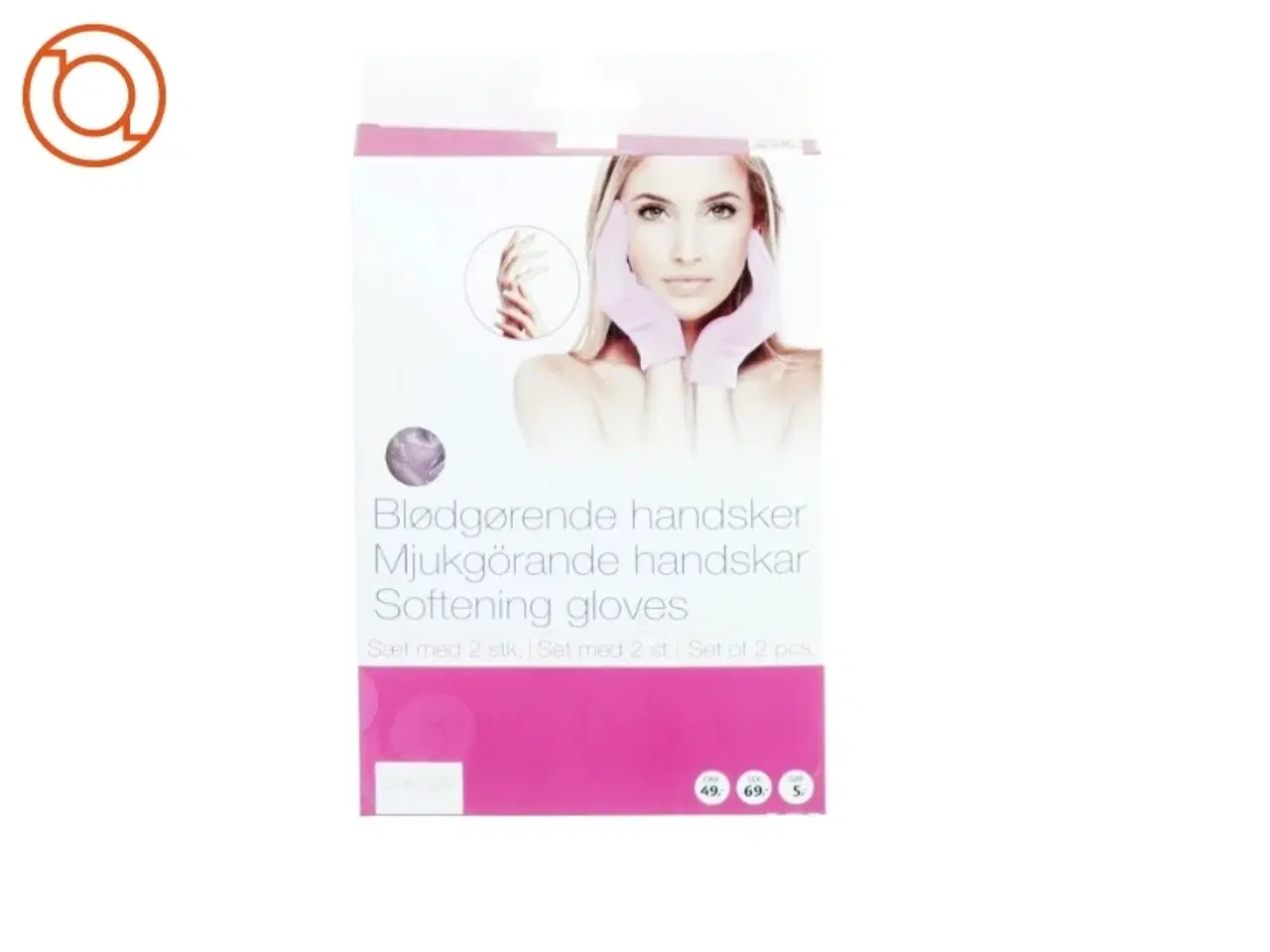 Billede 1 - Blødgørende handsker (str. 23 x 14 x 2 cm)