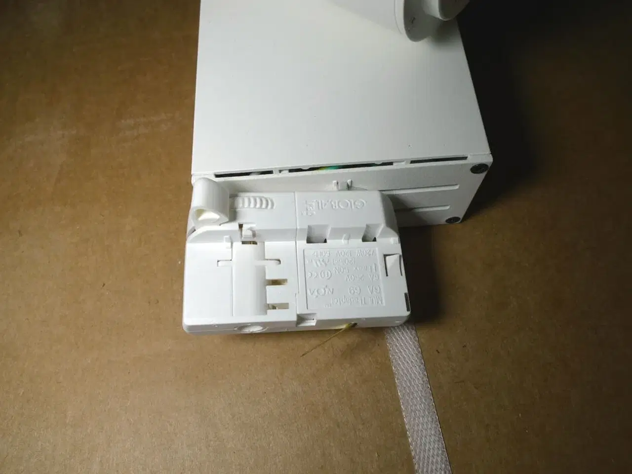 Billede 5 - 5 stk. lamper t/lysskinne, hvid