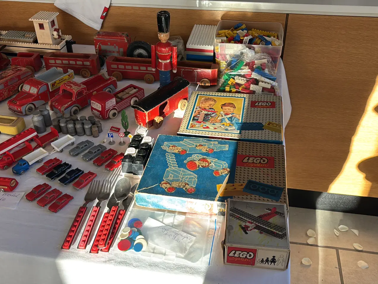 Billede 4 - Lego gammelt træ / plastik legetøj til samler