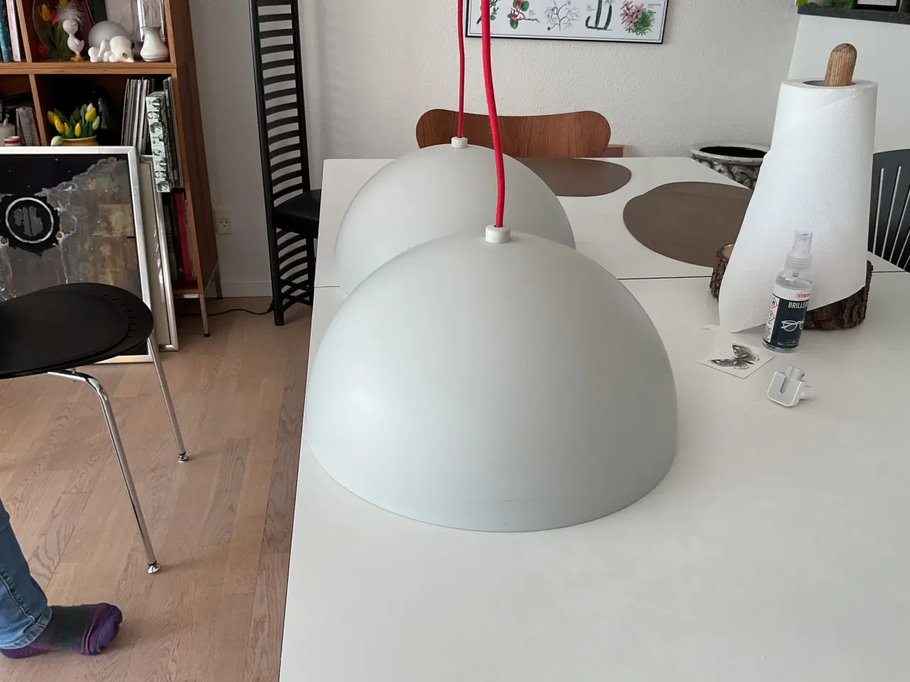 Billede 1 - Fede loftslamper 2 stk råt industrielt look