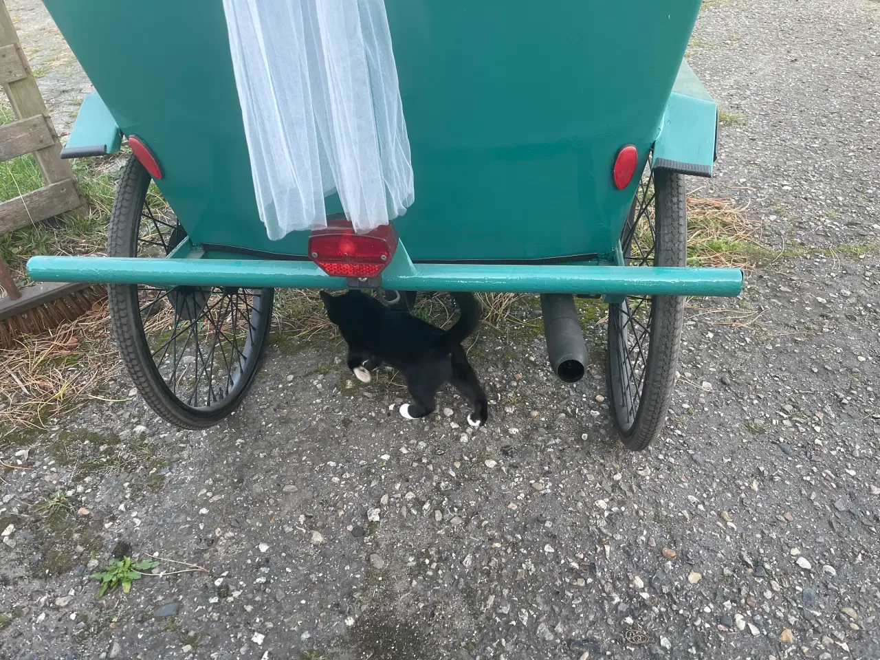 Billede 3 - Rickshaw med benzin motor