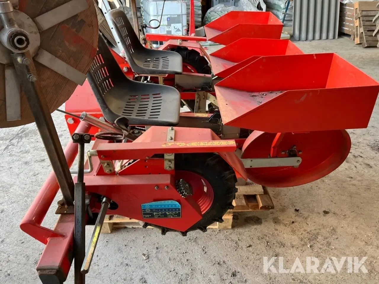 Billede 9 - Plantemaskine Checchi&Magli 2 rækker