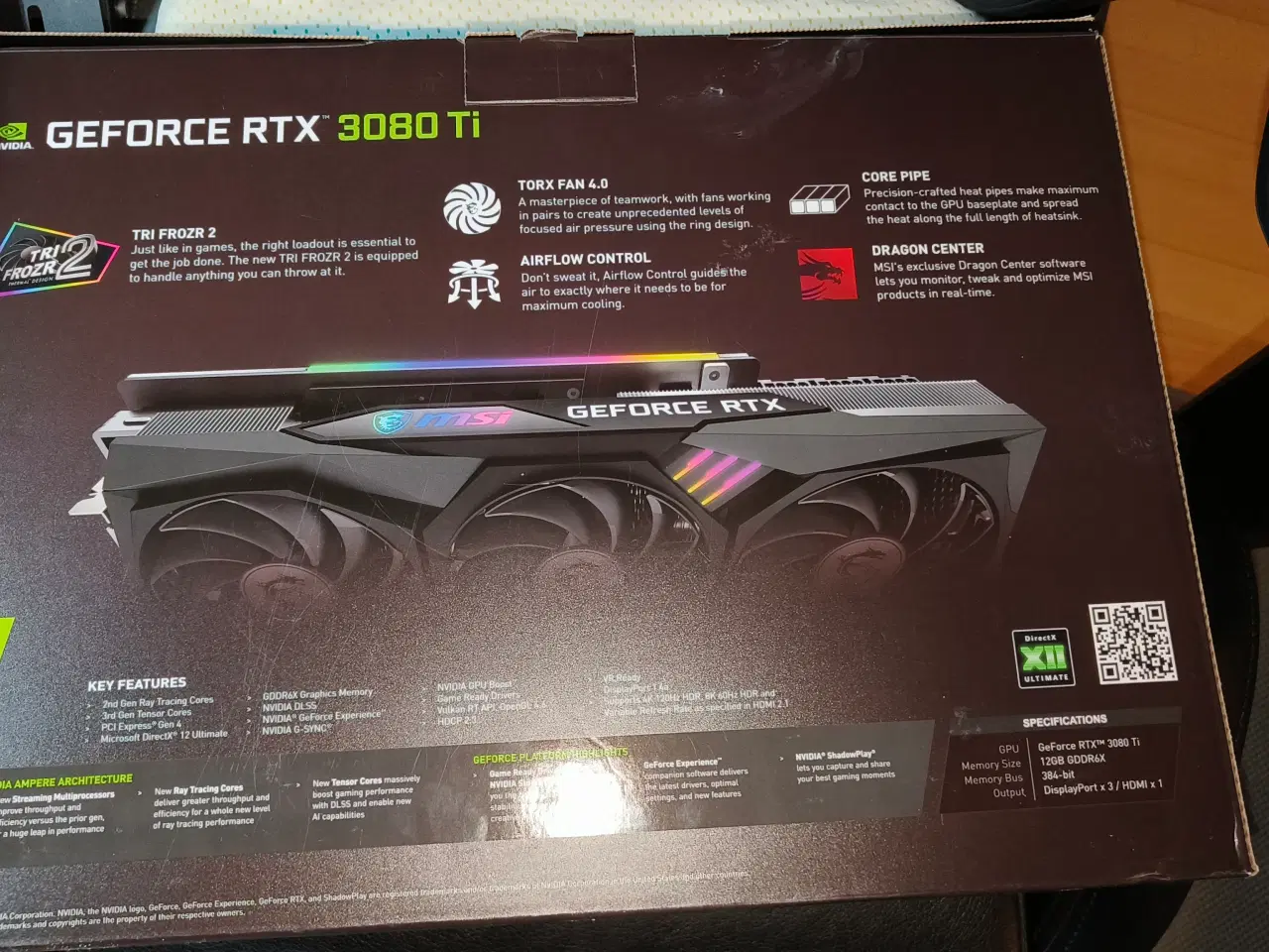 Billede 3 - Msi gaming x trio 3080ti 12GB