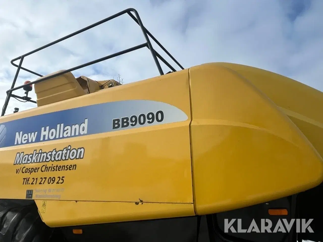 Billede 12 - Bigballepresser New Holland BB9090 med parkland ballevogn