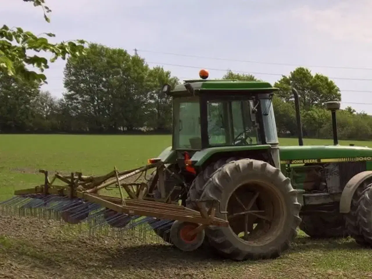 Billede 1 - Gårdspladsrive 6,3 meter Kongskilde Tripple-K