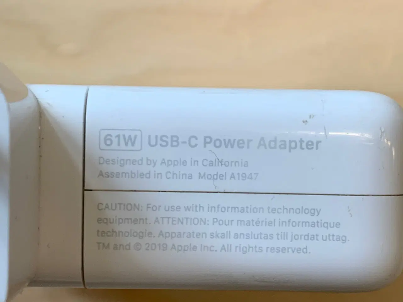 Billede 7 - Apple MacBook Pro & Air opladere 61 W USB-C til US