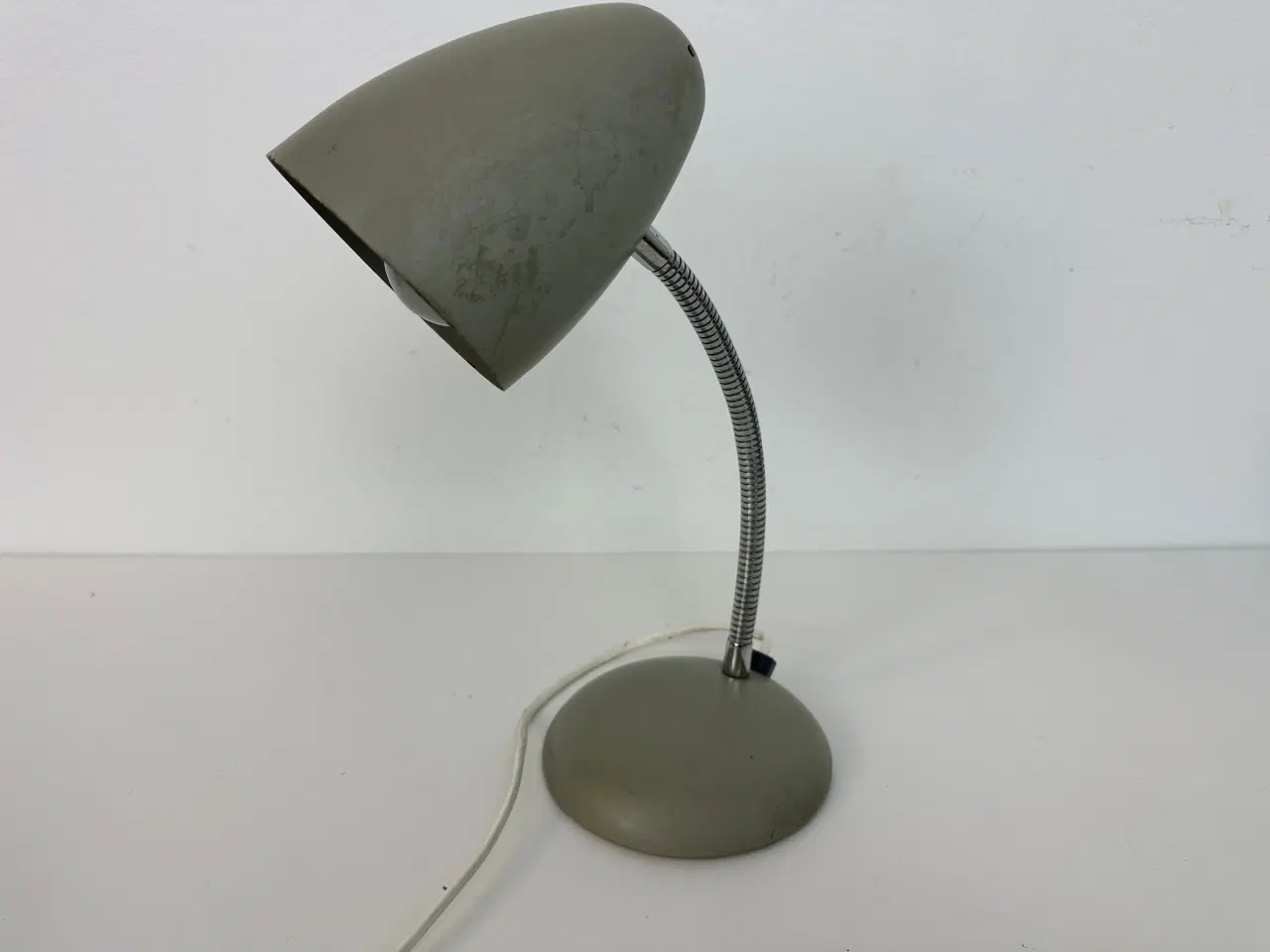 Billede 8 - Retro bordlampe m. flex, grå