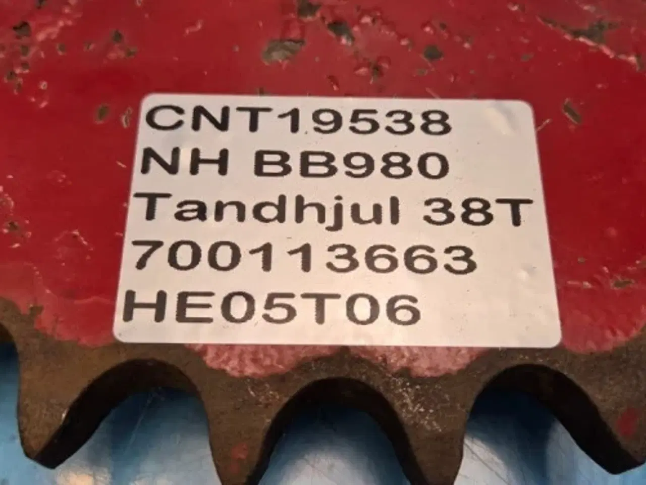 Billede 12 - New Holland BB980 Tandhjul 700113663