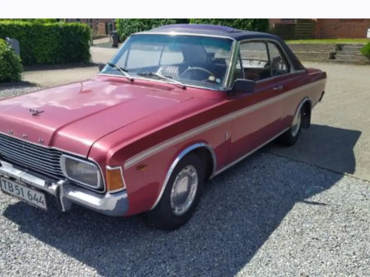 Billede 4 - Ford p7 20m XL Hard top coupe