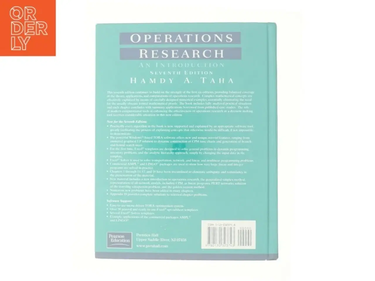 Billede 2 - Operations Research : an Introduction by Hamdy a. Taha af Hamdy A. Taha (Bog)