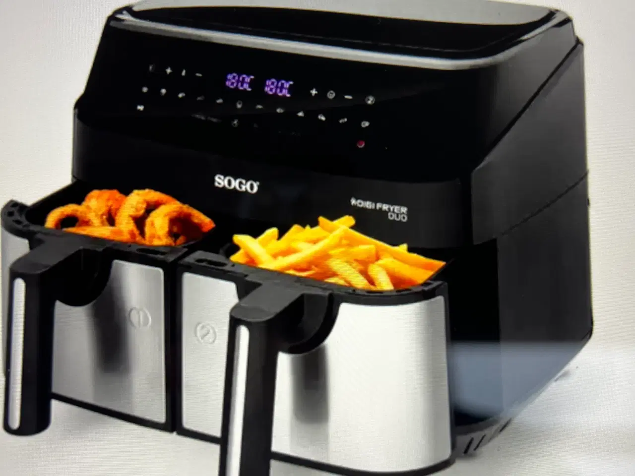 Billede 9 -  Airfryer SOGO Dual. FRISK PÅ BUD 