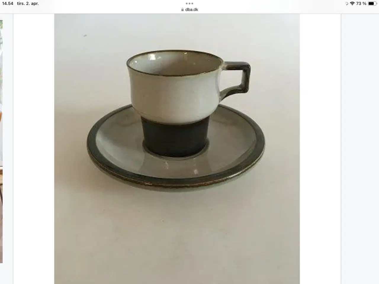 Billede 1 - Tema kaffekop og underkop 