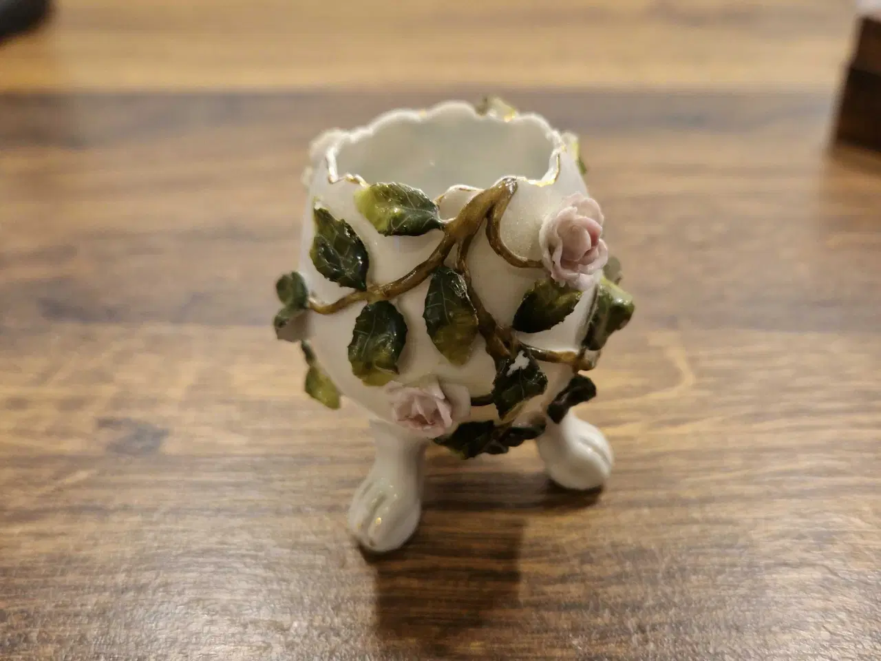 Billede 3 - Antik lille tysk vase fra ca år 1900