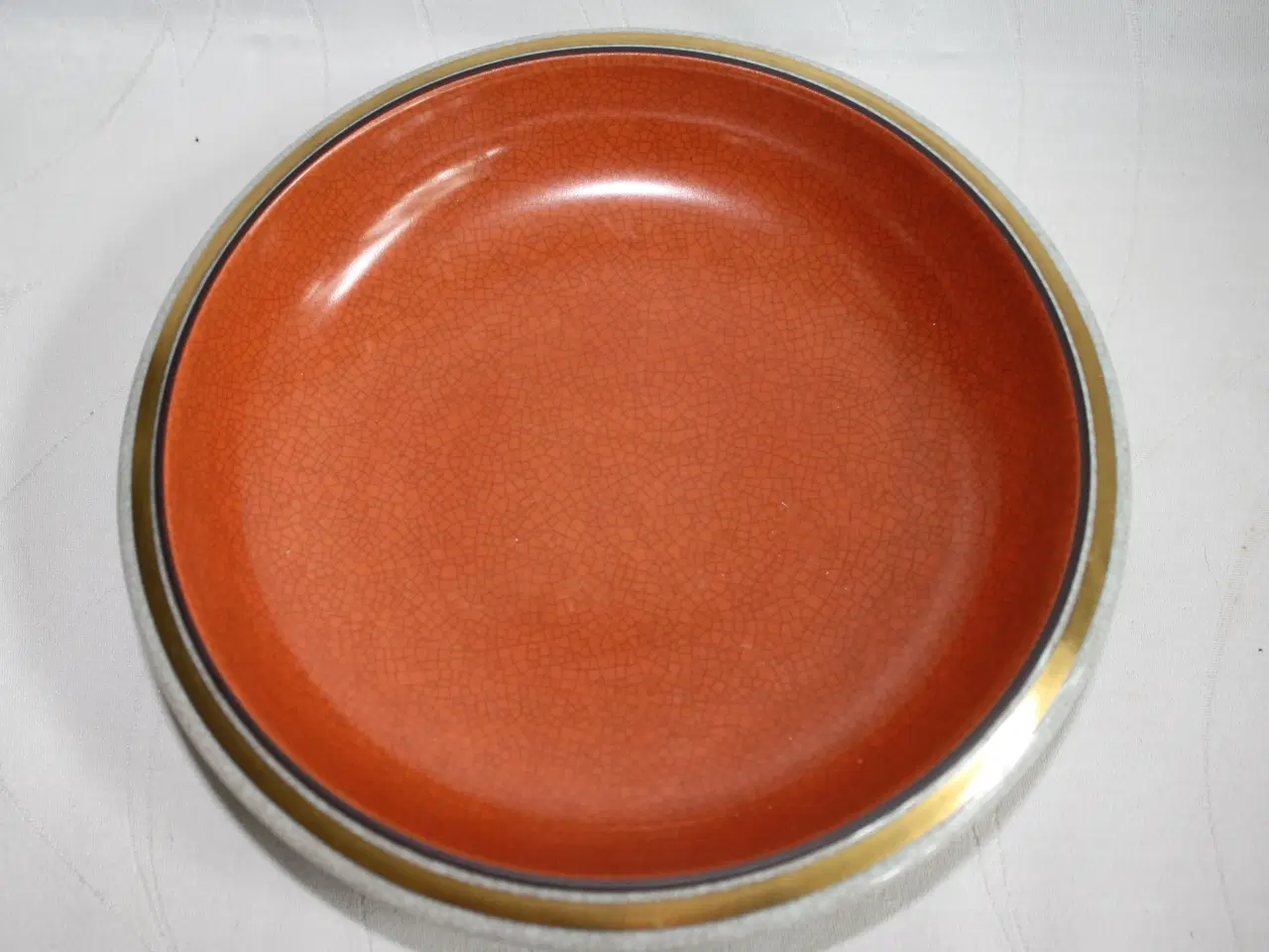 Billede 2 - Orange Krakkele skål fra Royal Copenhagen