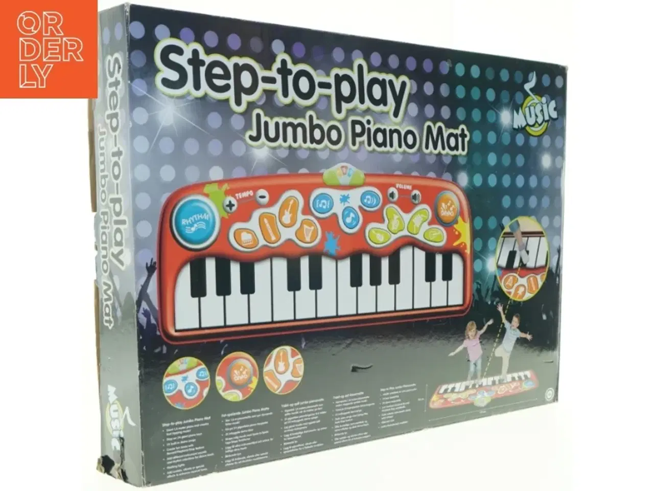 Billede 1 - Step-to-Play Jumbo Klaver Måtte (str. 175 x 65 cm)